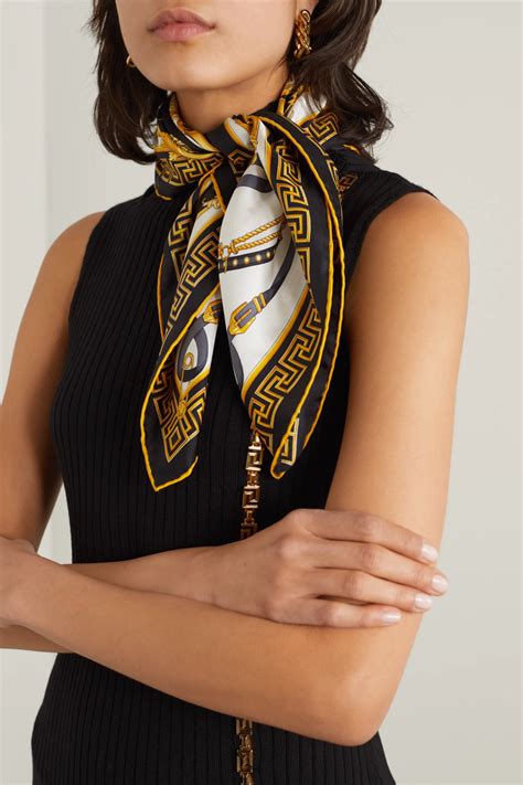 real vs fake versace scarf|versace silk scarf women.